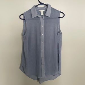 H&M sleeveless blouse